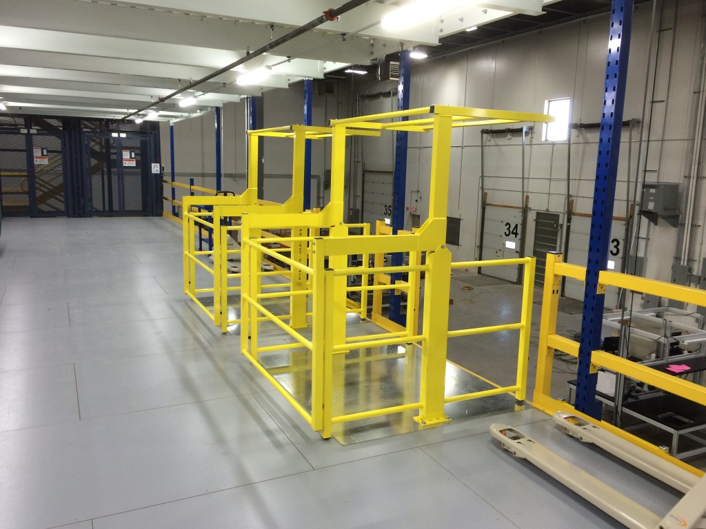Guarding Safety Equipment Warehouse Systems