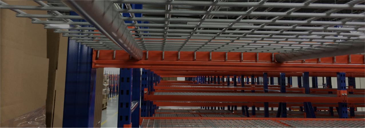 Warehouse shelving and rack storage