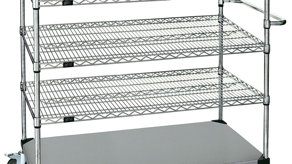 Warehouse cart for workstation support